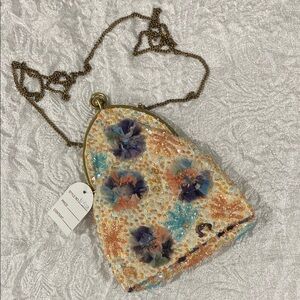 Floral Beaded bag